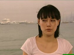 Cannes Film Festival 2009: Maps of the Sounds of Tokyo Interviews Stock Footage