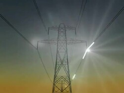 Power Transmission Stock Footage