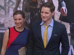 Sam Jaeger at "The Lone Ranger" Los Angeles Premie Stock Footage