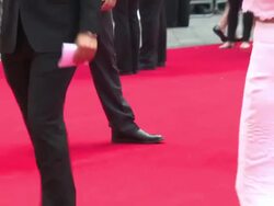 B-ROLL - Tamara Ecclestone, April Pearson, Kimberly Garner, Olivia Inge, Emma Miller at 'The Expendables 3' World Premiere Stock Footage