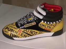 unveiling of Reebok's 'Freestyle World Tour' ad campaign and collection Stock Footage