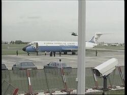 BELGIUM: 2 TOP NATO GENERALS LEAVE FOR TALKS IN BELGRADE News Clip