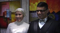 Couples tie icy knots at mass wedding News Clip