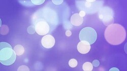 Moving Particles Loop - Purple Shiny Bokeh Background Stock Footage