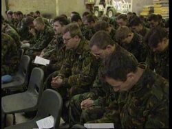 Bosnia - Rose Concerned That War Will Increase News Clip