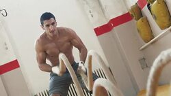 gym rope Stock Footage