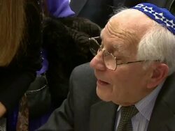 Camilla speaking to guests at Holocaust Memorial News Clip