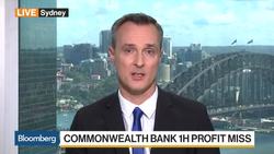Commonwealth Bank of Australia 1H Profit Misses News Clip