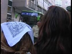 WRAP Disappointed fans boo players as they leave hotel for trip home News Clip