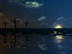jesus crucifiction Stock Footage