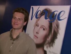 Jonathan Groff at the Verge Launch Party in Park City, UT. 01/19/13. (Footage by WireImage Video/Getty Images Entertainment Video) Stock Footage
