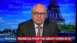 Faurecia's CEO Sees Growth In China Between 3-5% News Clip