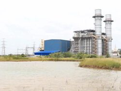 big power plant Stock Footage