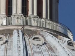 B-ROLL - Last weekly public audience of Benedict XVI from St. Peter's Square at St. Peter's Square on February 27, 2013 in Vatican City, Vatican. (Footage by Giulio Origlia/Getty Images) Stock Footage