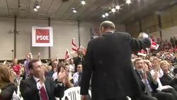 CLEAN: Rubalcaba: Spain's battle-hardened Socialist candidate News Clip