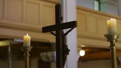 Jesus on the Cross - Stock Footage Stock Footage