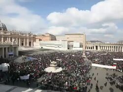 General views Around Vatican City Stock Footage