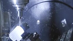 Five Axis Machine Stock Footage