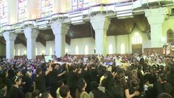 CLEAN : Funeral of Egypt Coptic Christians held News Clip