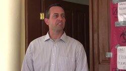 US army medical staff at work in newly erected treatment centre News Clip