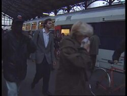FRANCE: RAIL WORKERS END 3 WEEK STRIKE News Clip