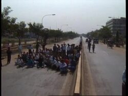 BANGLADESH: NATIONWIDE STRIKE News Clip