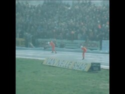 SYND 1 3 76 SPEED SKATING WORLD CHAMPIONSHIP IN HEERENVEEN, FRIESLAND News Clip