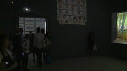 CLEAN : US artist displays work at Venice Biennale Art Festival News Clip