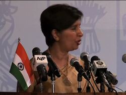 Pakistan FM meets Indian counterpart, comment on militants News Clip