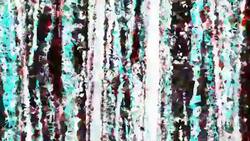 series transcendental fields : from blood rain, colorful (TRANSITION) Stock Footage