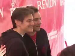 Dr. Mehmet Oz and Jimmy Fallon at the 14th Annual NY EIF Revlon Run/Walk Stock Footage