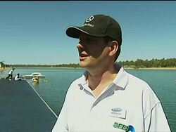 Children race in solar powered regatta News Clip