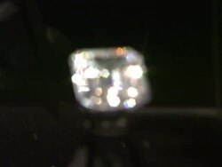 Christie's Previews the Ponahalo Diamonds Before Auction Stock Footage