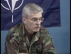 CROATIA: ZAGREB: IFOR PRESS CONFERENCE News Clip