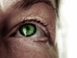 Eye Changing Color - Mysterious Stock Footage
