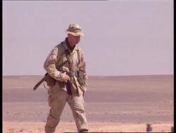 Jordan - US Marines Play War Games With Jordan Instructional Video