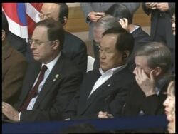 Bush and Roh on NKorea, Iraq and bilateral relations News Clip