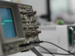 Oscilloscope Stock Footage