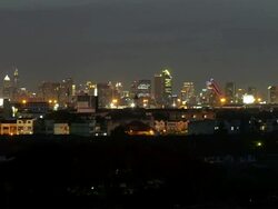 Twilight city timelapse. Stock Footage