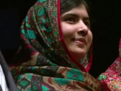 Malala On Stage For Photo Opportunity News Clip