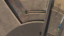 Skateboarder Fall at Skatepark Stock Footage