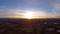 Aerial Oregon Smith Rock Stock Footage