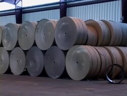 New Rolls of Recycled Paper Stock Footage