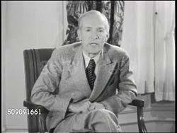 Author Upton Sinclair For Governor of California News Clip
