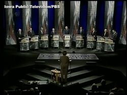 Last chance debate in Iowa News Clip