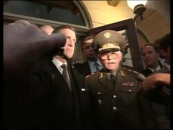 FINLAND: HELSINKI: COHEN: TALKS: PEACEKEEPING IN KOSOVO News Clip