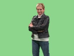 Showing peace Stock Footage