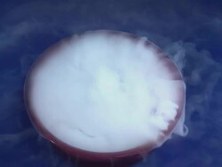 Fog From Dry Ice #14 Stock Footage