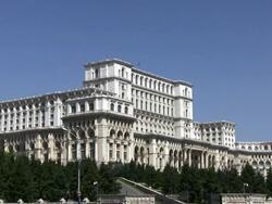Ceausescu's Palace Stock Footage