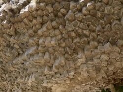 Garni Gorge, Azat river, "symphony of the stones" Stock Footage